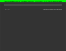 Tablet Screenshot of deeptravel.com